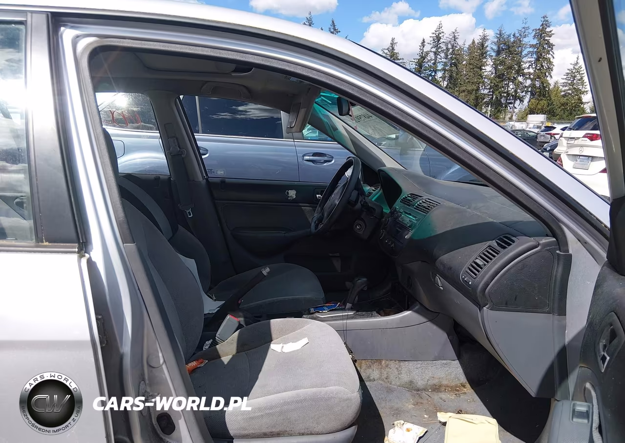 2002 Honda Civic Ex VIN:1HGES26862L070954 - 5