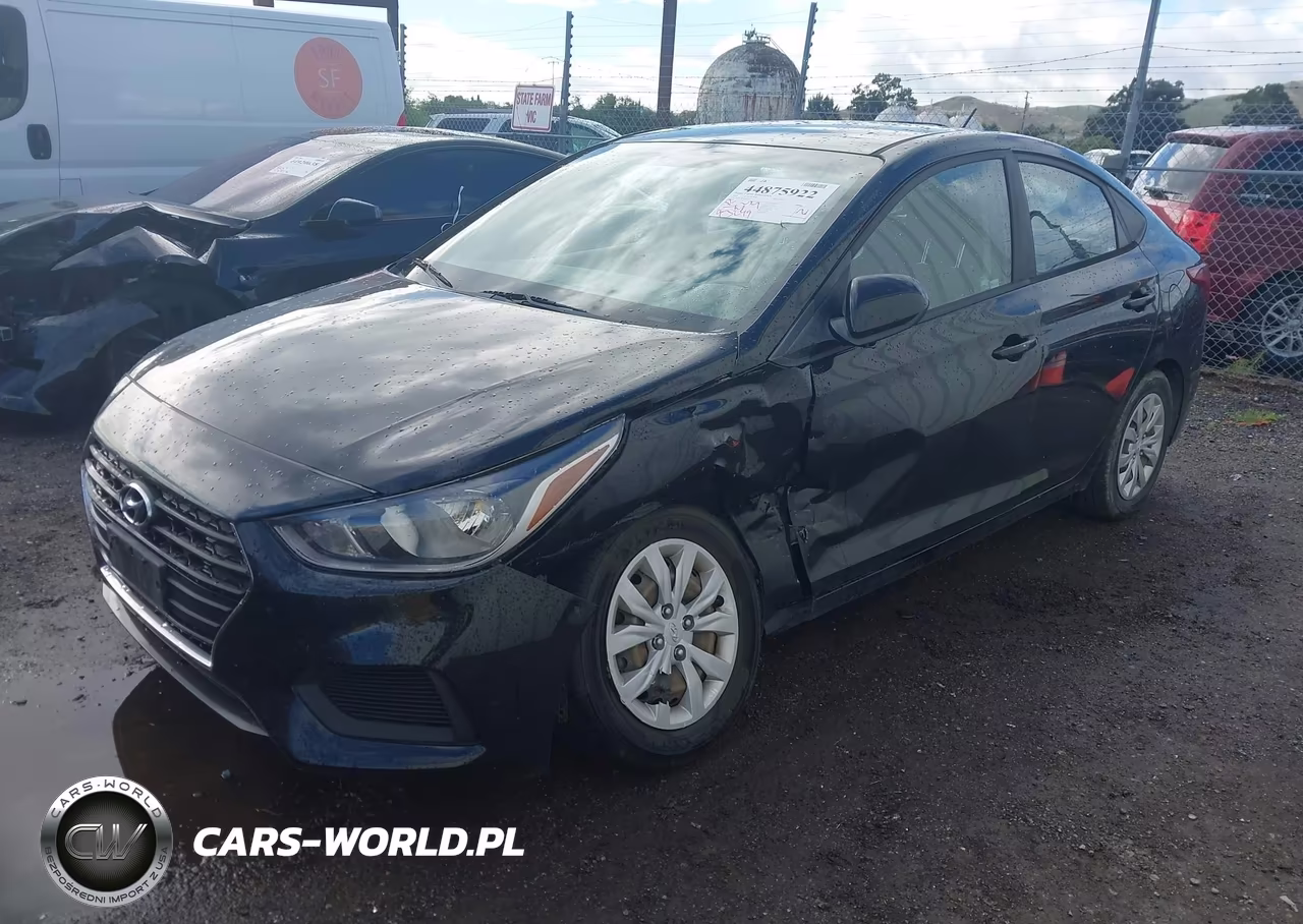2018 Hyundai Accent Se VIN:3KPC24A30JE033192 - 2