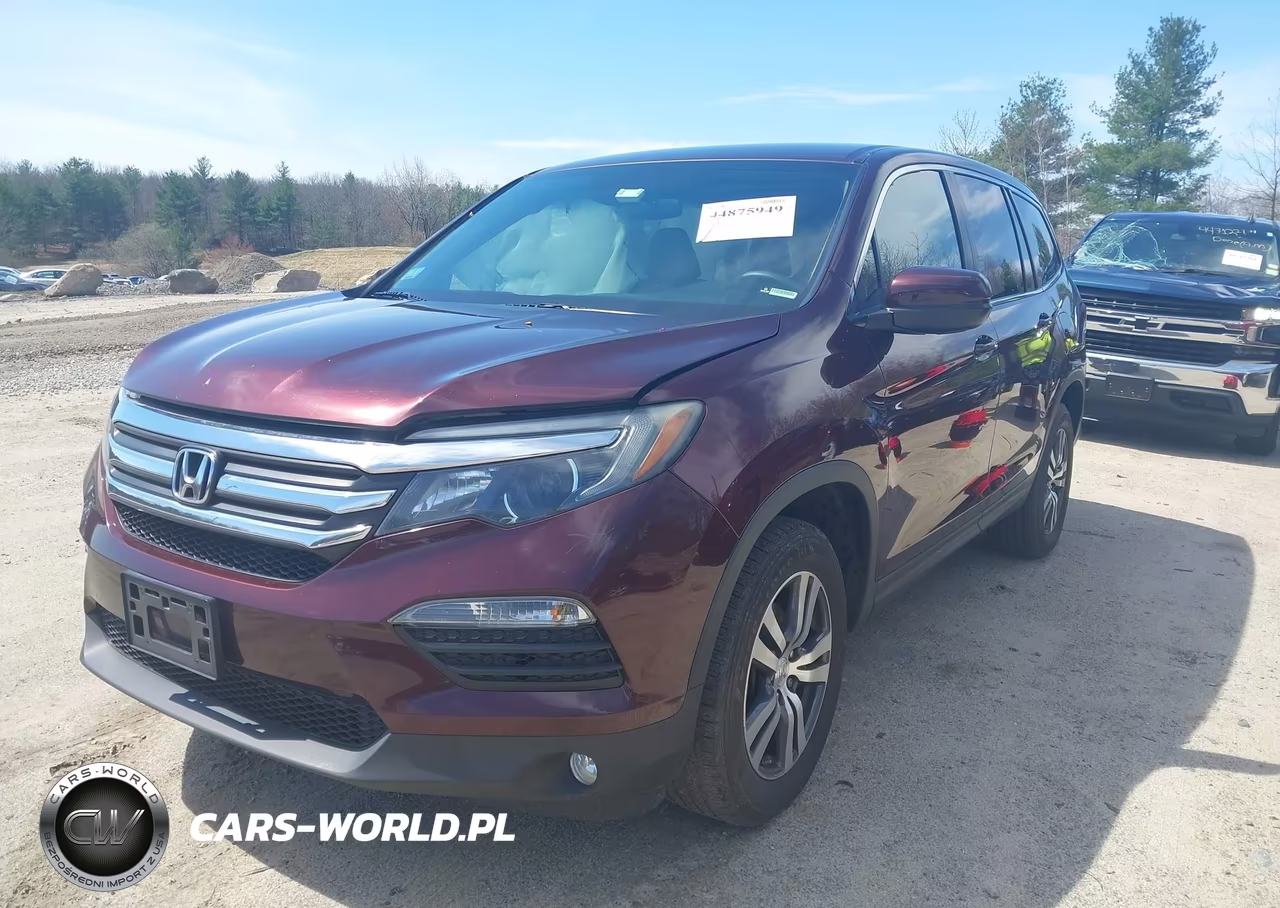 2017 Honda Pilot Ex VIN:5FNYF6H38HB067980 - 2
