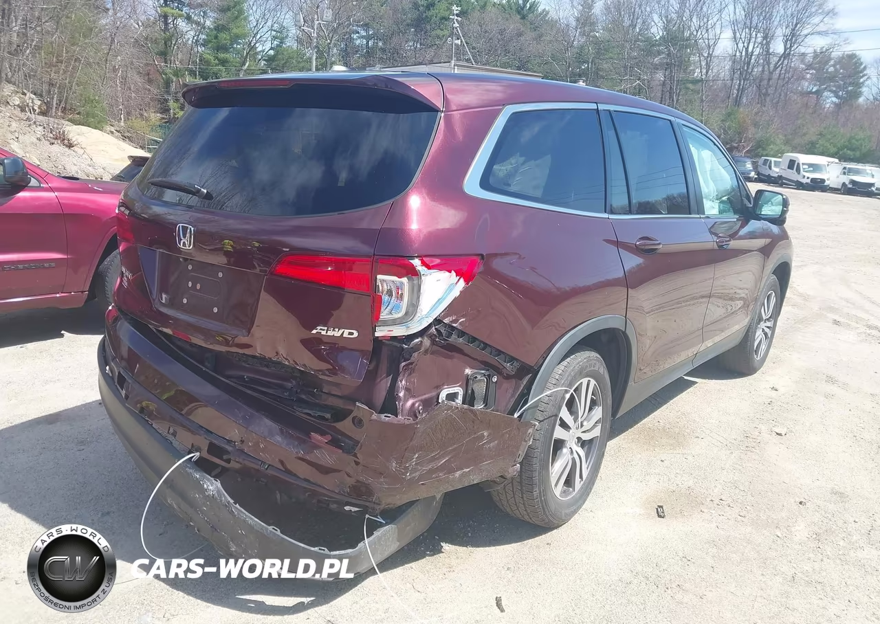 2017 Honda Pilot Ex VIN:5FNYF6H38HB067980 - 4