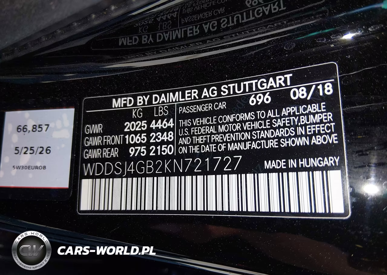 2019 Mercedes-Benz Cla 250 4Matic VIN:WDDSJ4GB2KN721727 - 9