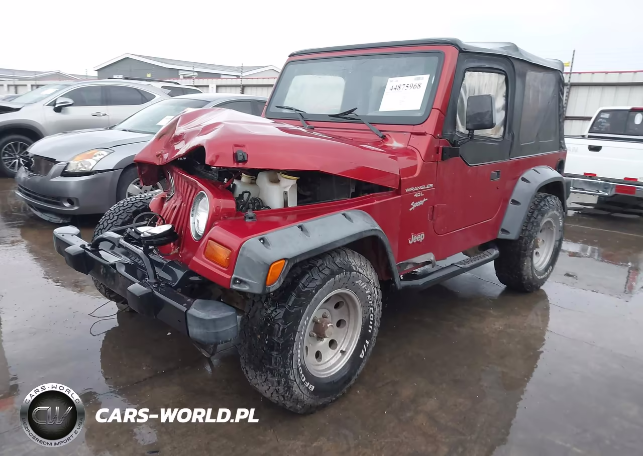 1999 Jeep Wrangler Sport VIN:1J4FY19S5XP491335 - 2