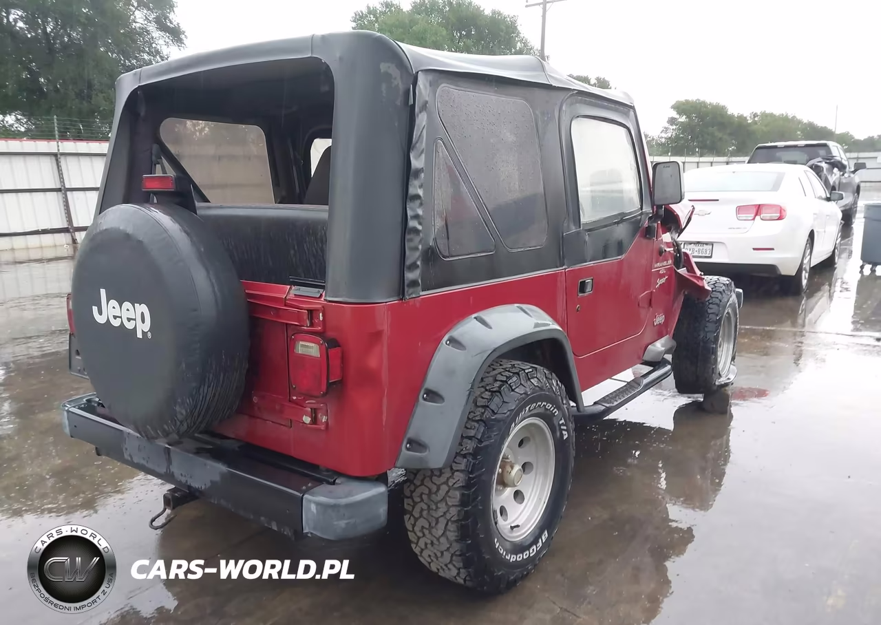 1999 Jeep Wrangler Sport VIN:1J4FY19S5XP491335 - 4
