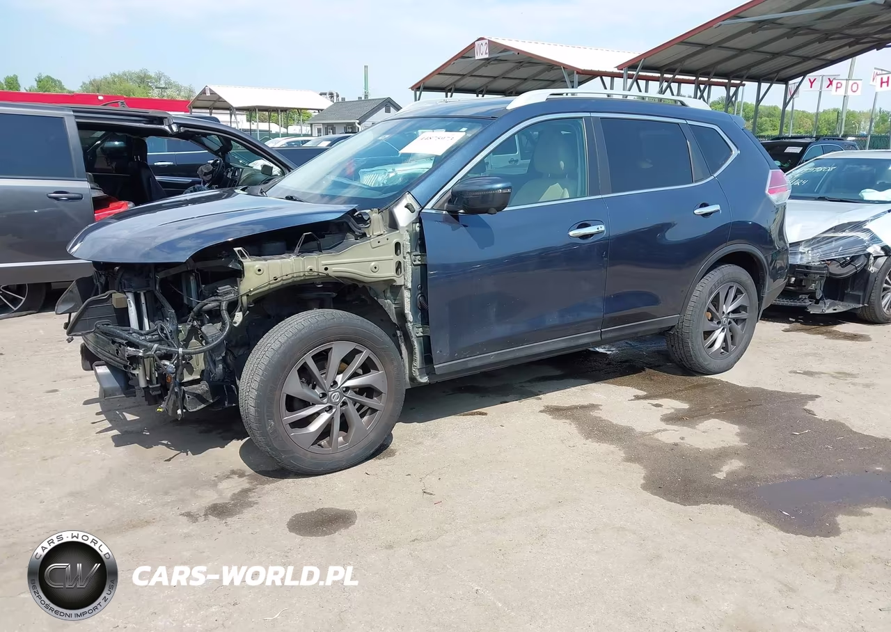 2016 Nissan Rogue Sl VIN:5N1AT2MV1GC809606 - 2