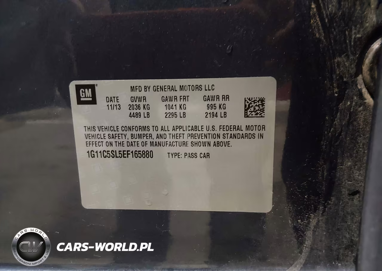 2014 Chevrolet Malibu 1Lt VIN:1G11C5SL5EF165880 - 9