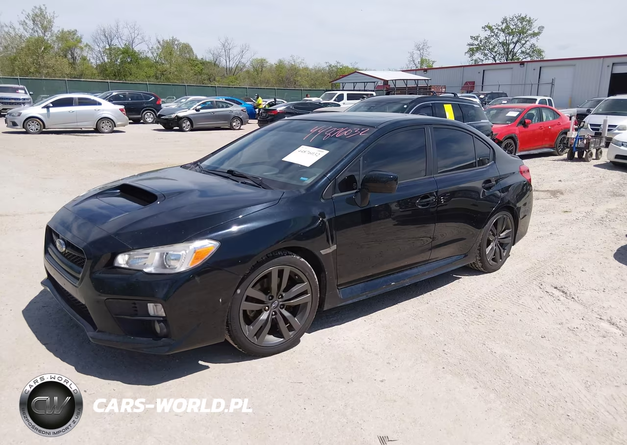 2017 Subaru Wrx Premium VIN:JF1VA1E62H9827811 - 2