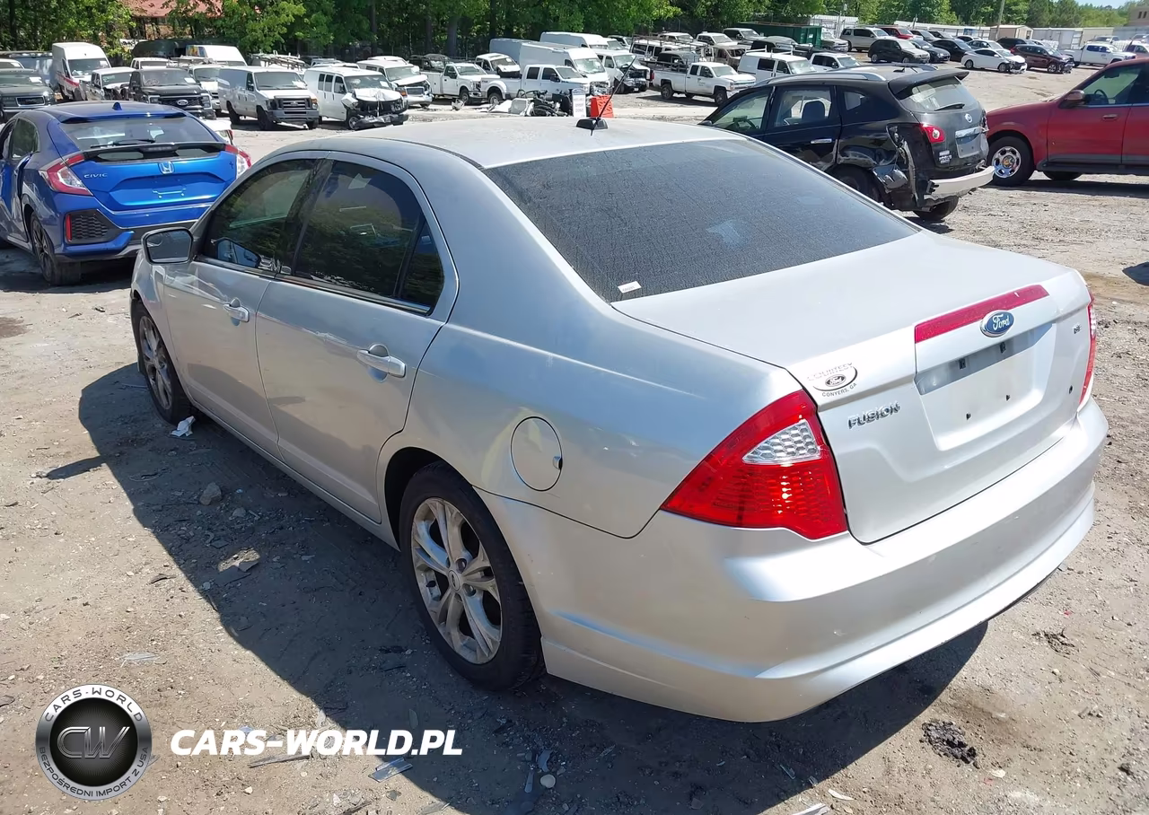 2012 Ford Fusion Se VIN:3FAHP0HA9CR277347 - 3