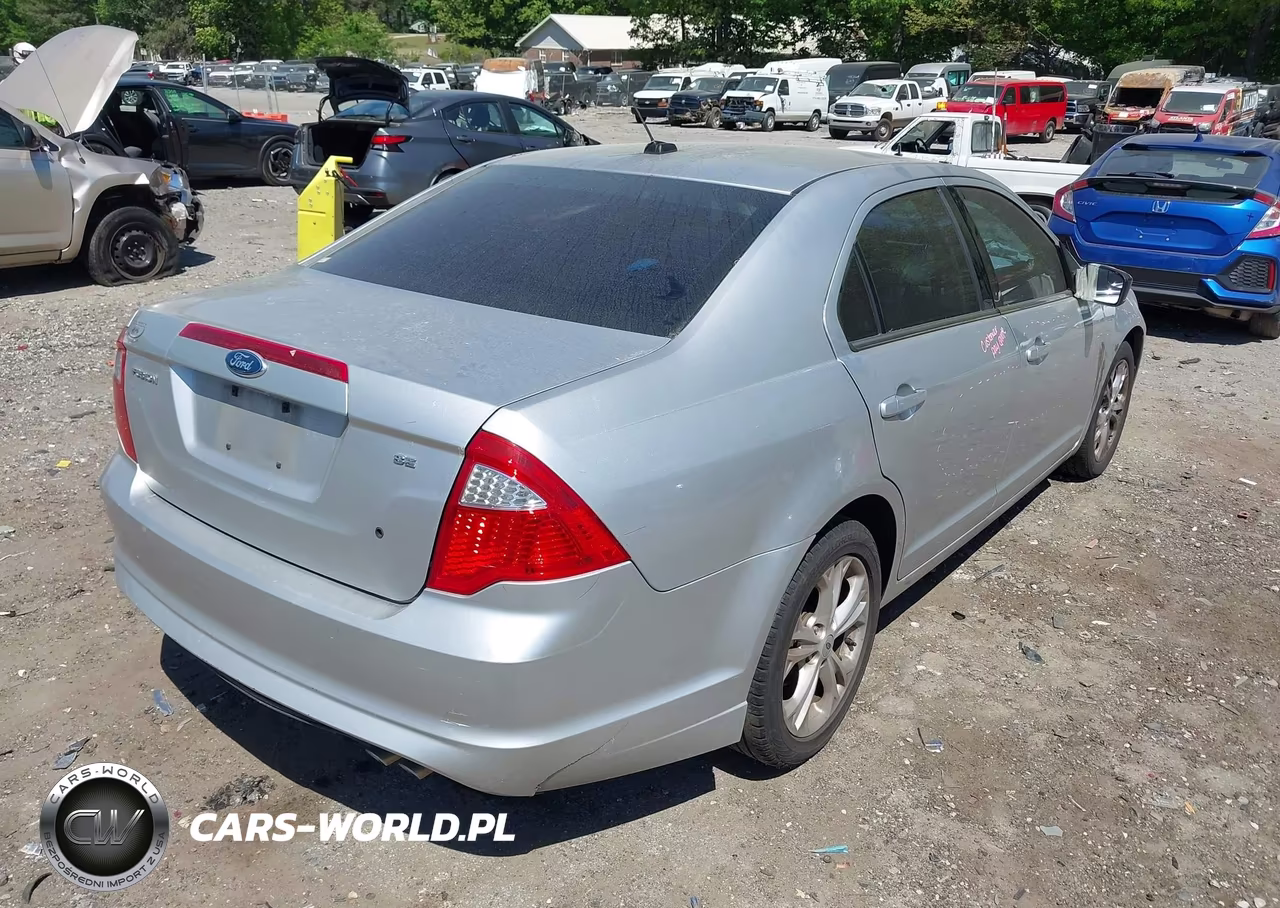 2012 Ford Fusion Se VIN:3FAHP0HA9CR277347 - 4