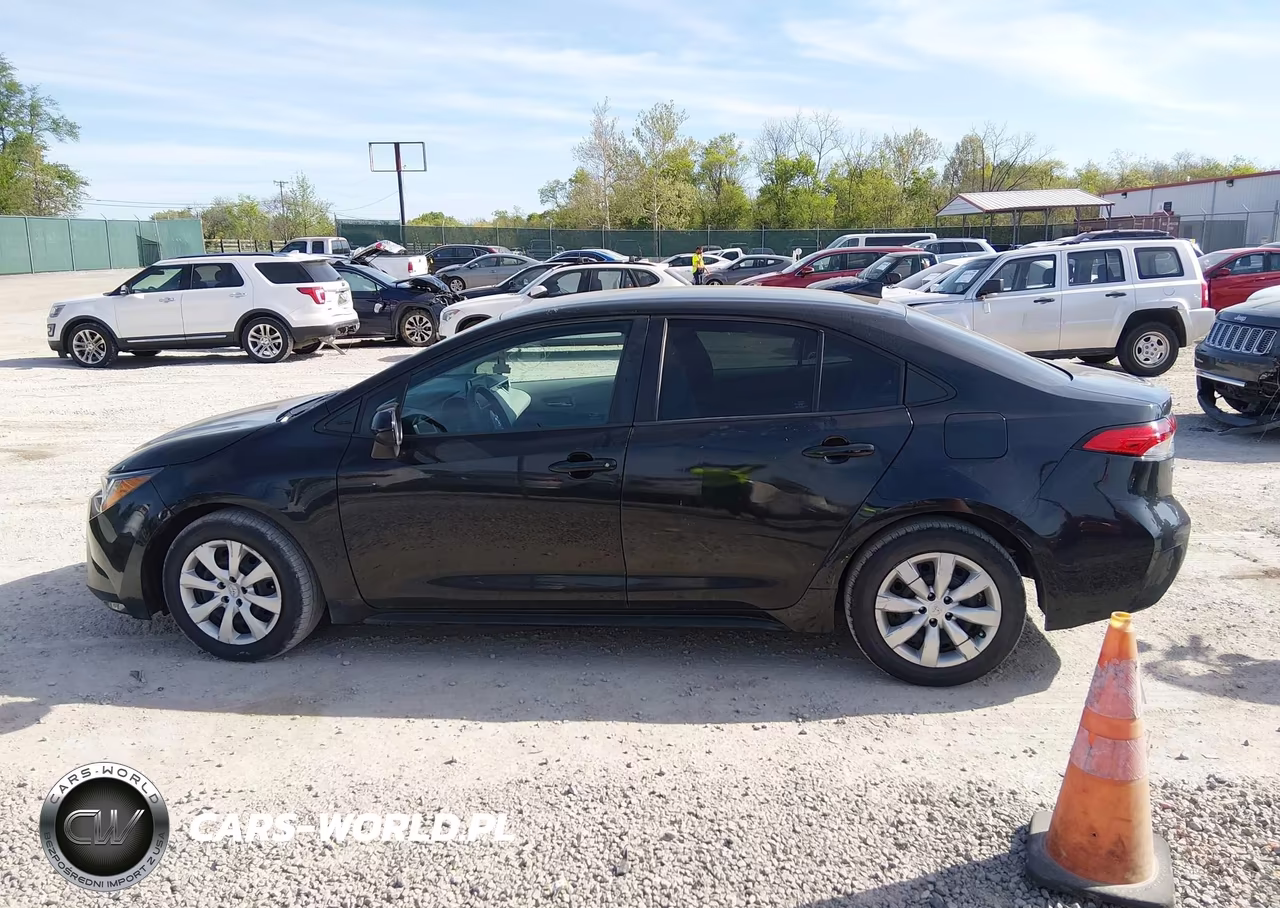 2020 Toyota Corolla Le VIN:5YFEPRAE9LP074611 - 14