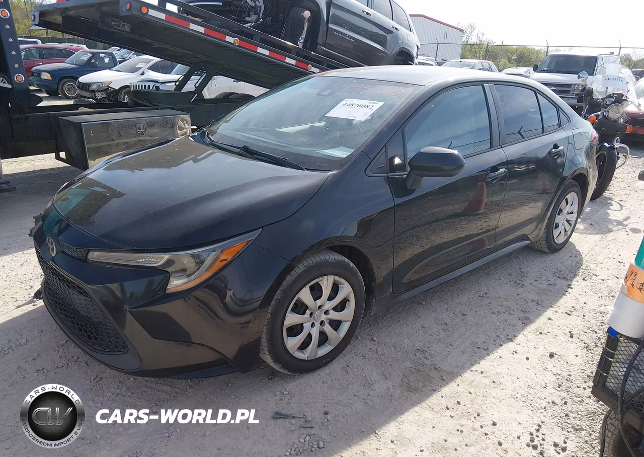 2020 Toyota Corolla Le VIN:5YFEPRAE9LP074611 - 2