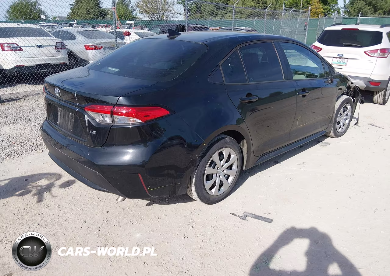 2020 Toyota Corolla Le VIN:5YFEPRAE9LP074611 - 4