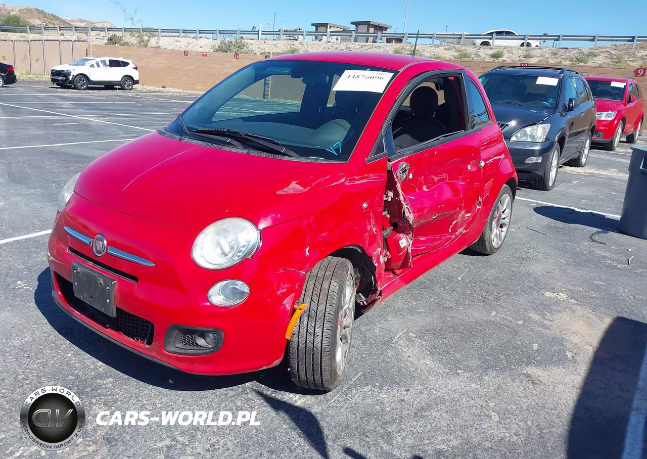 2015 Fiat 500 Sport VIN:3C3CFFBR2FT625316 - 2