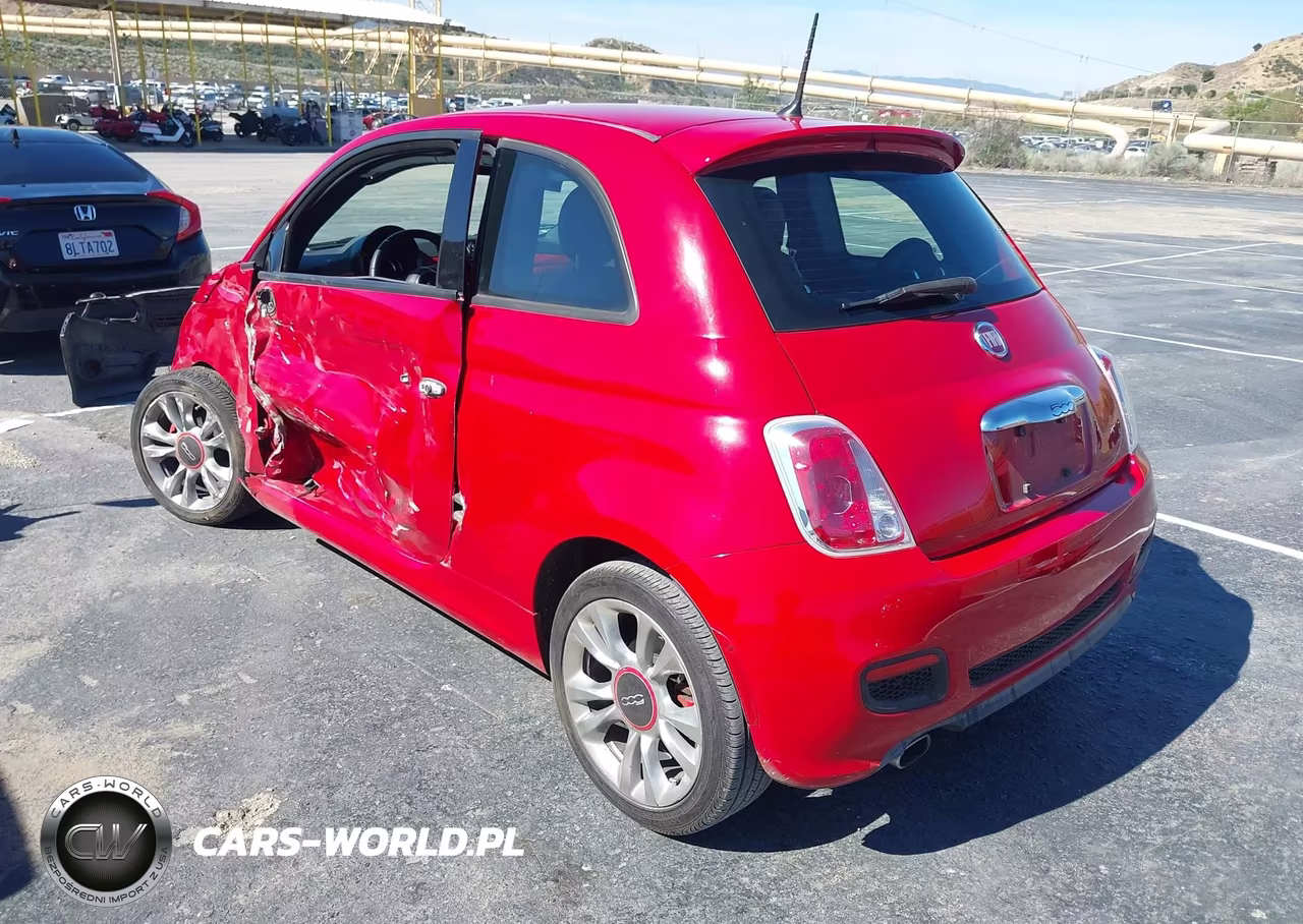2015 Fiat 500 Sport VIN:3C3CFFBR2FT625316 - 3