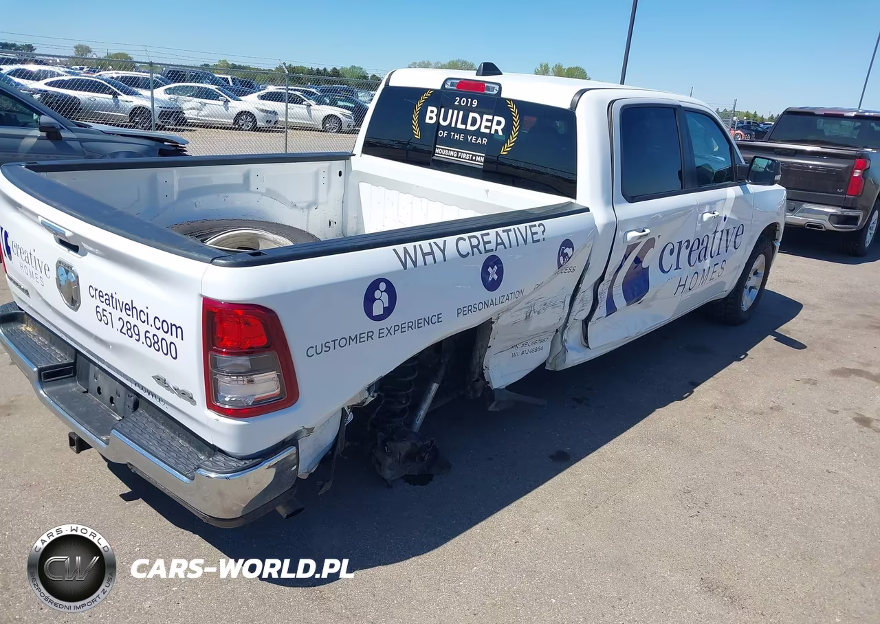 2020 Ram 1500 Big Horn 4X4 6'4 Box VIN:1C6RRFMG3LN274010 - 4