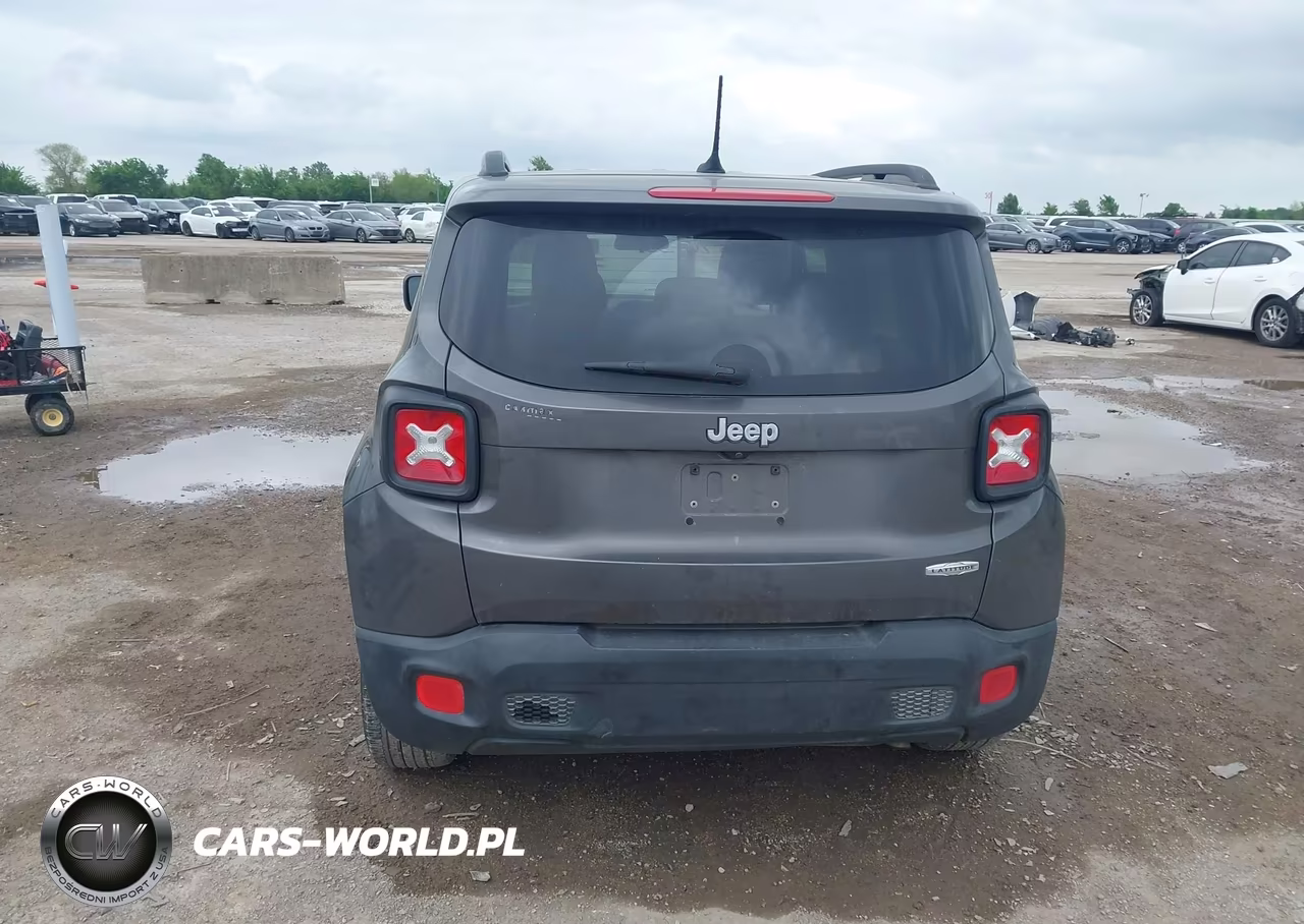 2017 Jeep Renegade Latitude Fwd VIN:ZACCJABB2HPG45088 - 17