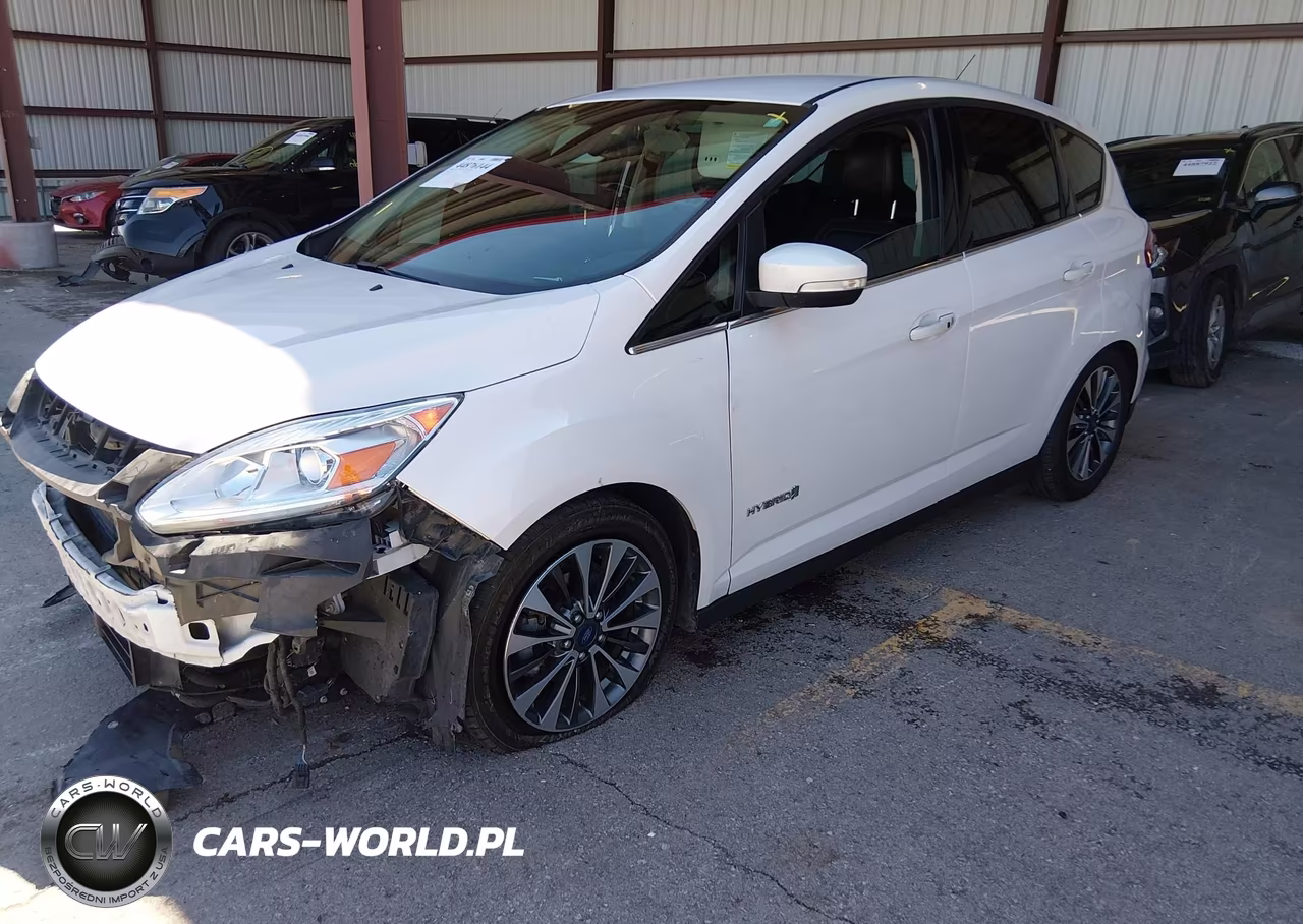 2018 Ford C-Max Hybrid Titanium VIN:1FADP5DU3JL100932 - 2