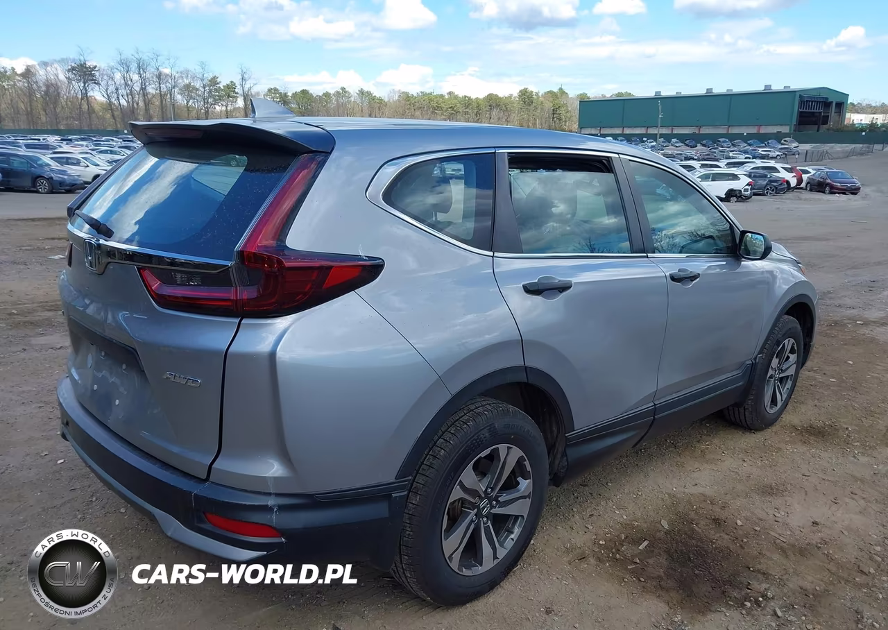 2020 Honda Cr-V Awd Lx VIN:2HKRW2H24LH640694 - 4