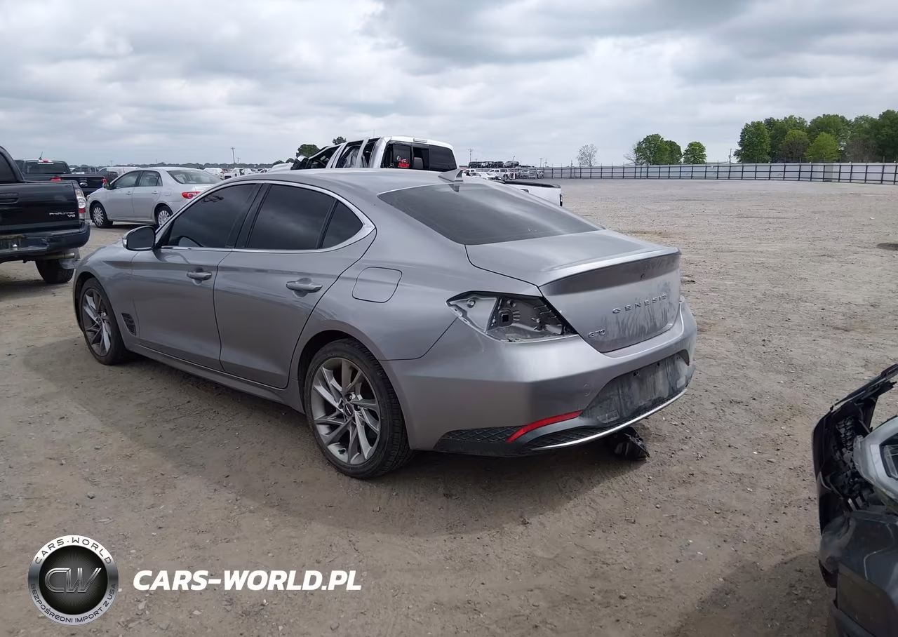 2022 Genesis G70 2.0T Rwd VIN:KMTG34TA0NU093931 - 3