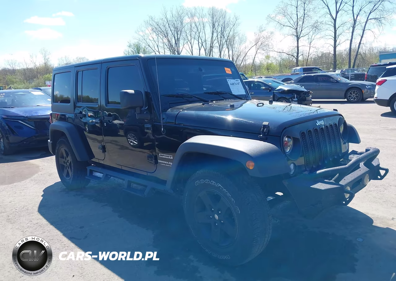 2018 Jeep Wrangler Jk Unlimited Sport S 4X4 – zdjęcie 1 z 17