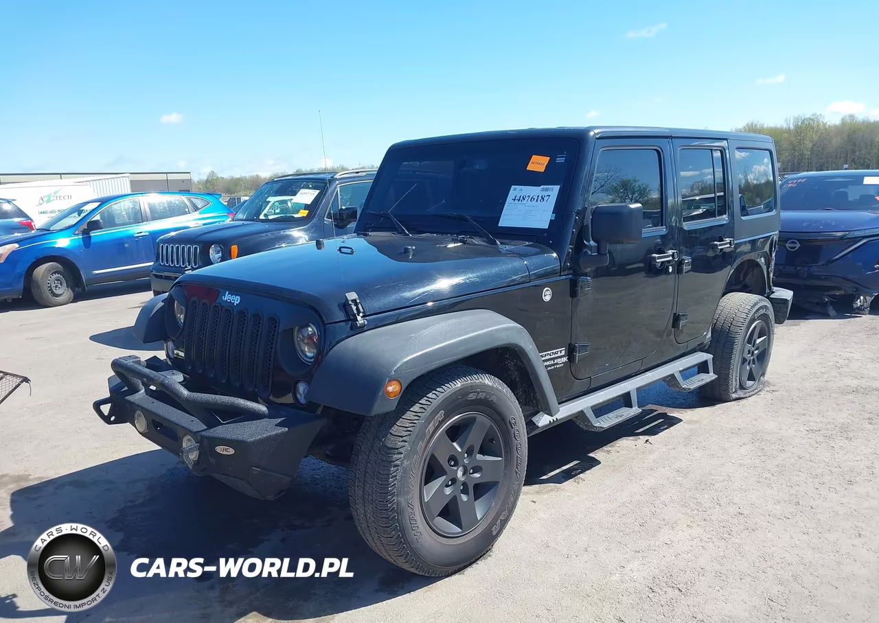 2018 Jeep Wrangler Jk Unlimited Sport S 4X4 VIN:1C4HJWDG5JL927599 - 2
