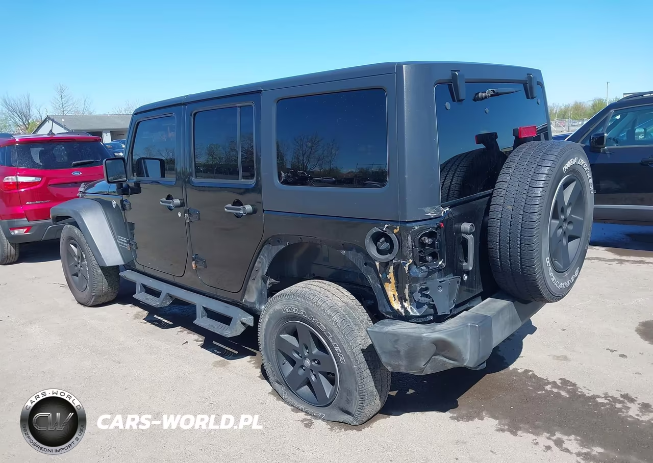 2018 Jeep Wrangler Jk Unlimited Sport S 4X4 VIN:1C4HJWDG5JL927599 - 3