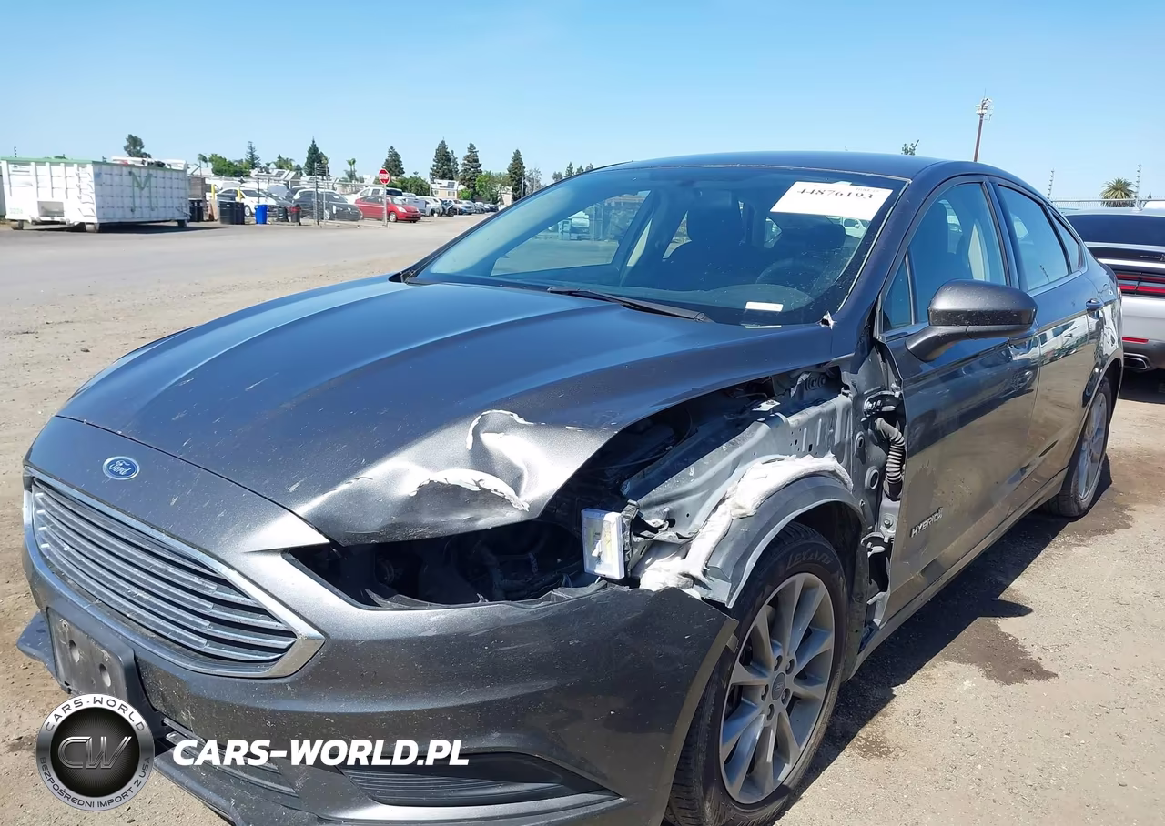 2017 Ford Fusion Hybrid Se VIN:3FA6P0LU0HR356258 - 2