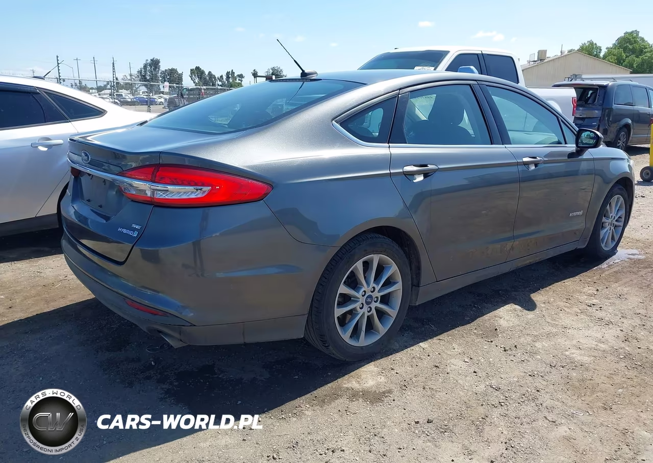 2017 Ford Fusion Hybrid Se VIN:3FA6P0LU0HR356258 - 4