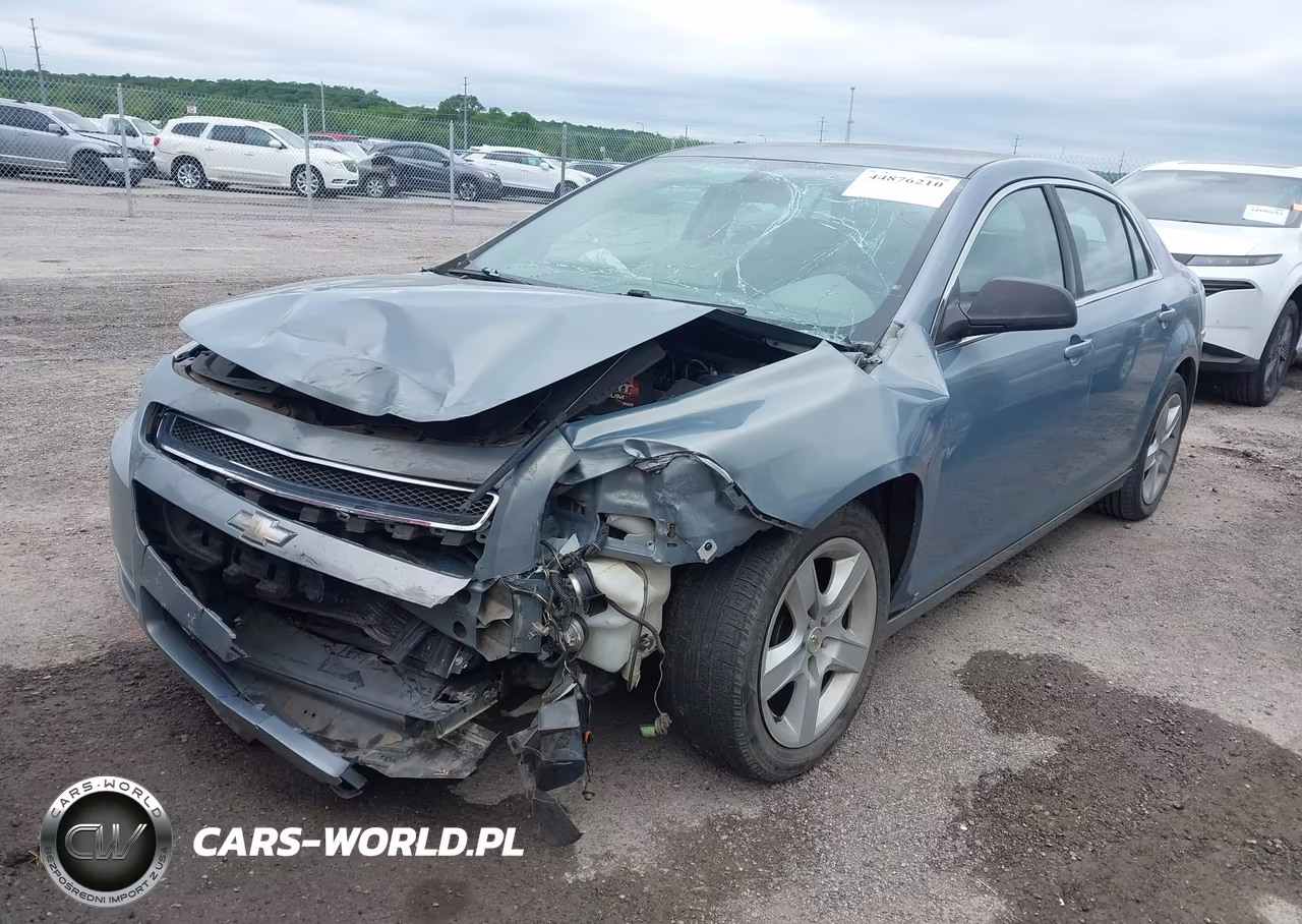 2009 Chevrolet Malibu Ls VIN:1G1ZG57B69F165321 - 2
