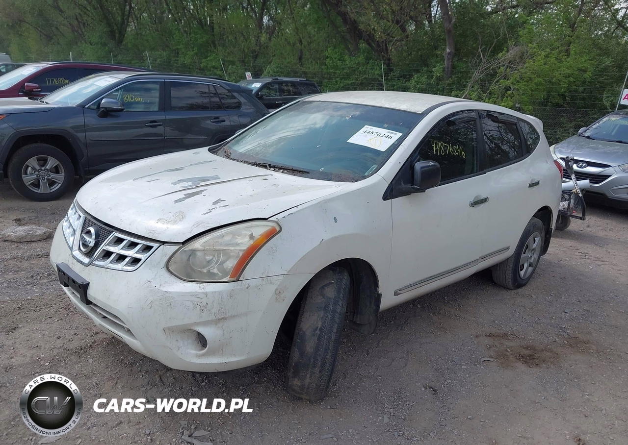 2013 Nissan Rogue S VIN:JN8AS5MV3DW665872 - 2