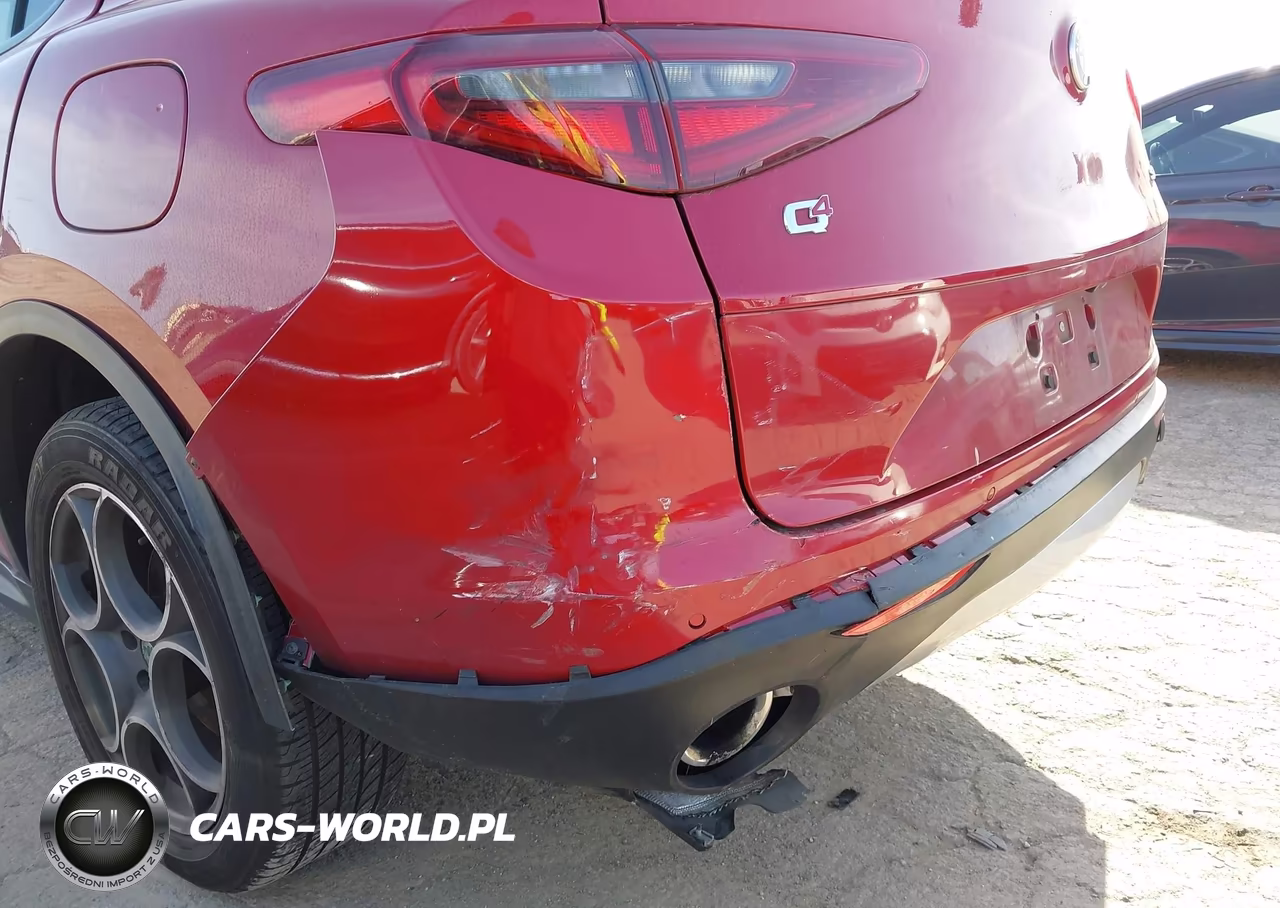 2019 Alfa Romeo Stelvio Ti Sport Awd VIN:ZASPAKBN8K7C38888 - 17