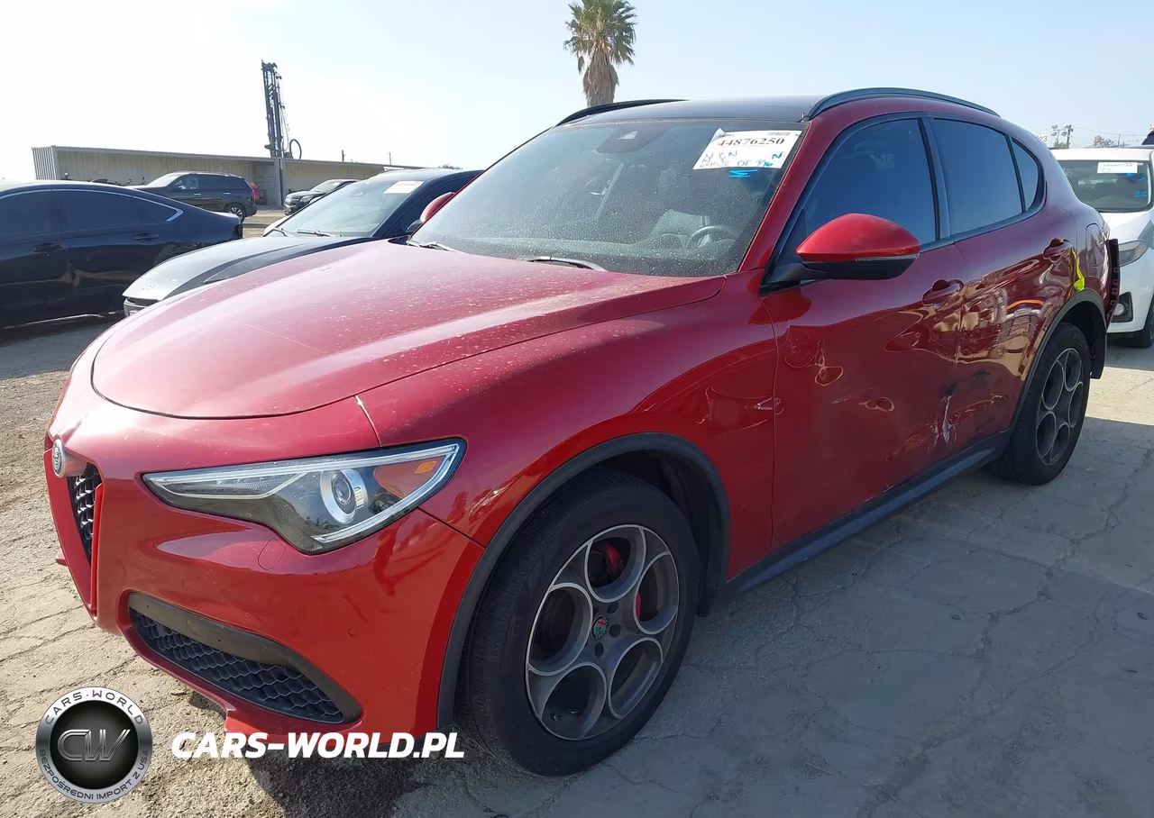 2019 Alfa Romeo Stelvio Ti Sport Awd VIN:ZASPAKBN8K7C38888 - 2