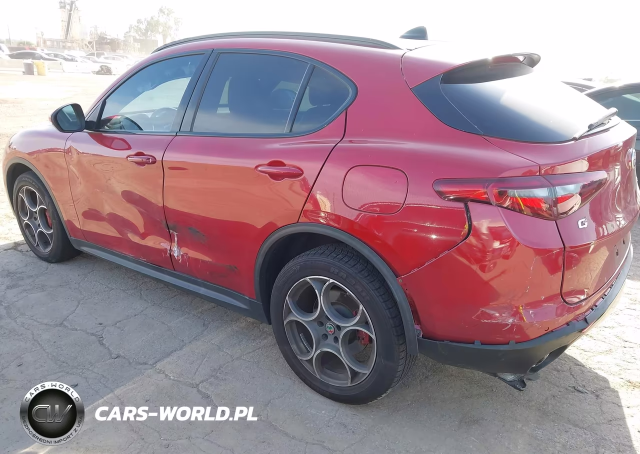 2019 Alfa Romeo Stelvio Ti Sport Awd VIN:ZASPAKBN8K7C38888 - 3