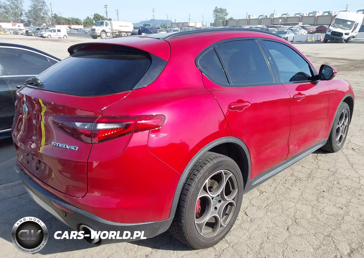 2019 Alfa Romeo Stelvio Ti Sport Awd VIN:ZASPAKBN8K7C38888 - 4