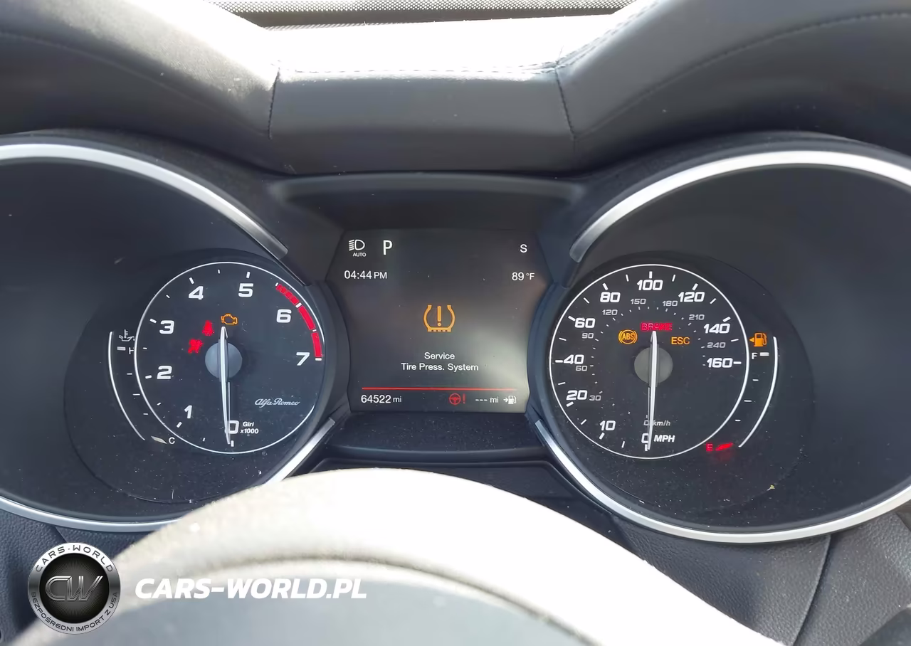 2019 Alfa Romeo Stelvio Ti Sport Awd VIN:ZASPAKBN8K7C38888 - 7