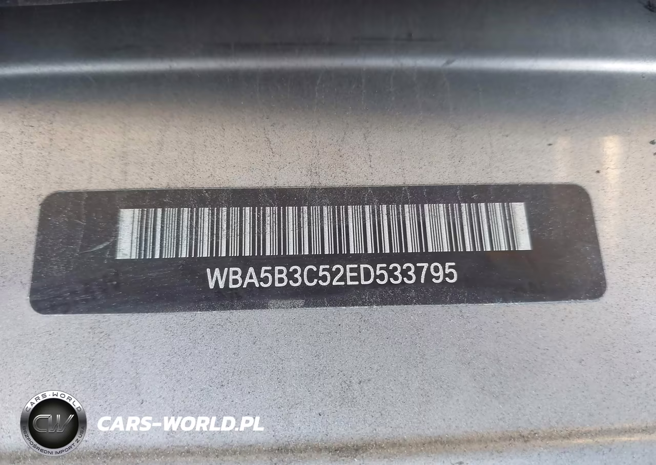 2014 BMW 535I xDrive VIN:WBA5B3C52ED533795 - 9
