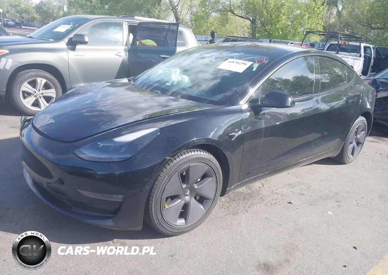 2021 Tesla Model 3 Long Range Dual Motor All-Wheel Drive VIN:5YJ3E1EB6MF961112 - 2
