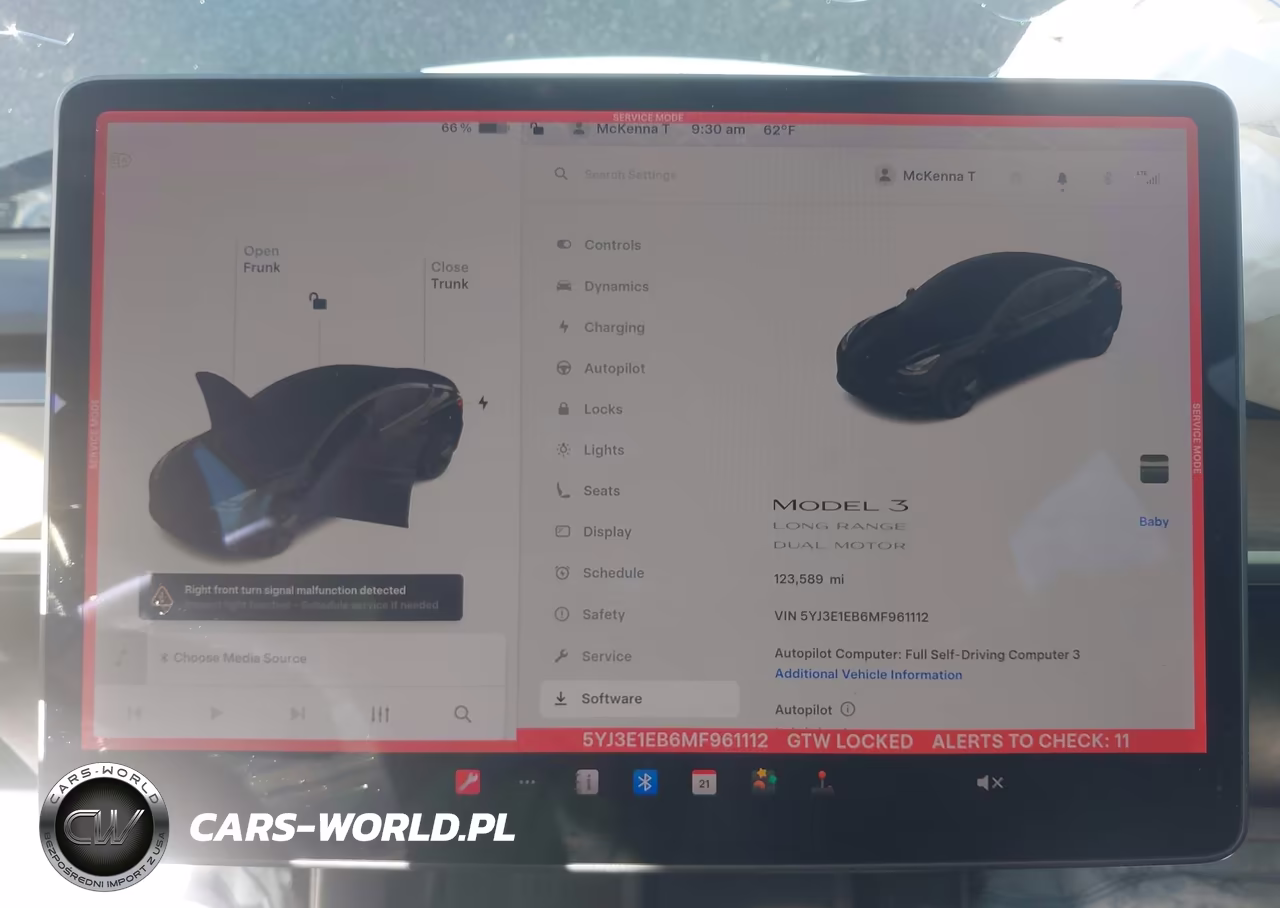 2021 Tesla Model 3 Long Range Dual Motor All-Wheel Drive VIN:5YJ3E1EB6MF961112 - 7