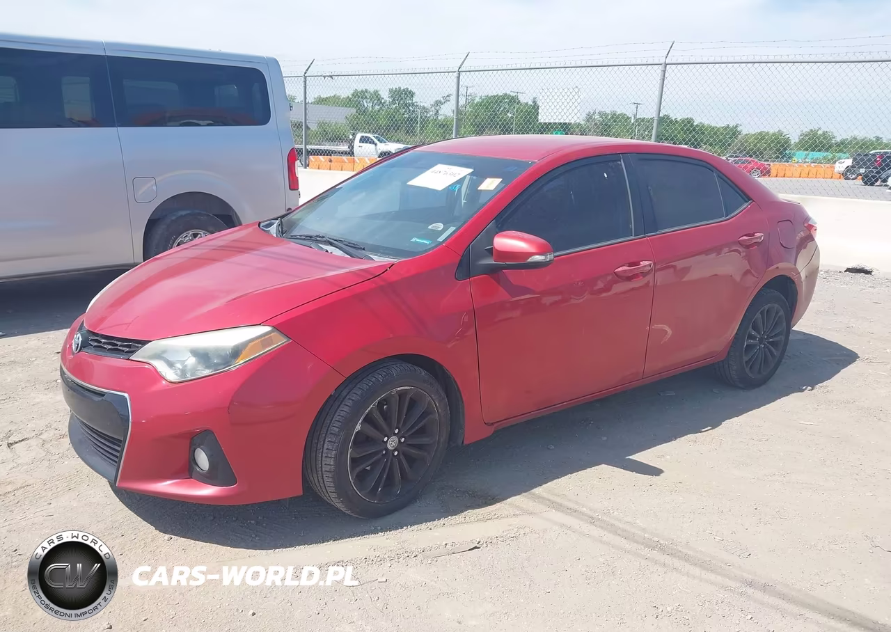 2015 Toyota Corolla S Plus VIN:2T1BURHE6FC273184 - 2