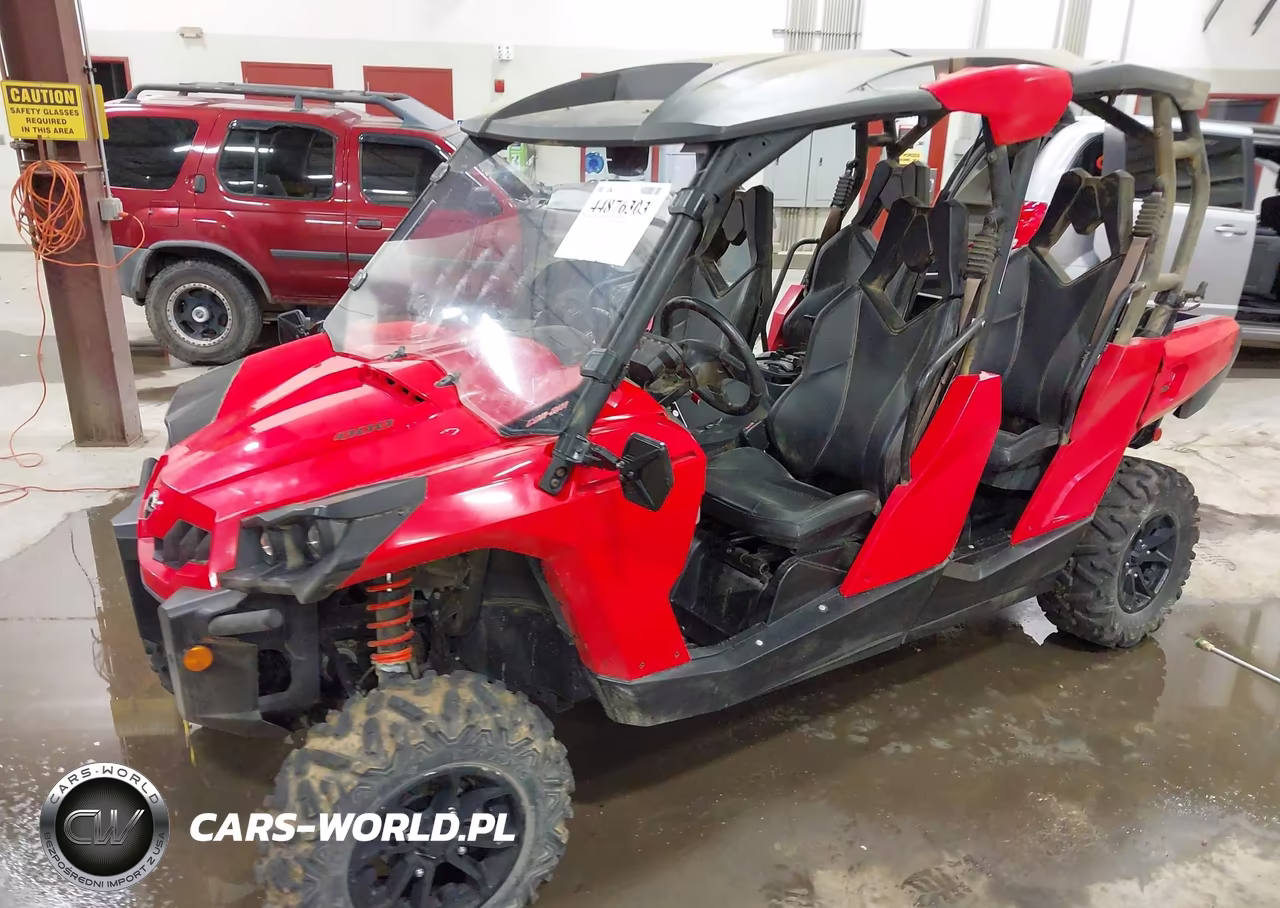 2016 Can-Am Commander Max 1000 Dps VIN:3JBKBAP26GJ000077 - 2
