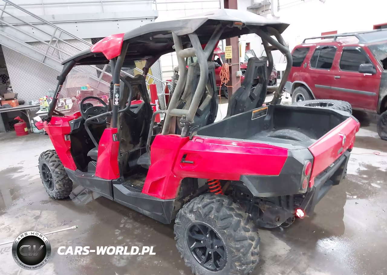 2016 Can-Am Commander Max 1000 Dps VIN:3JBKBAP26GJ000077 - 3