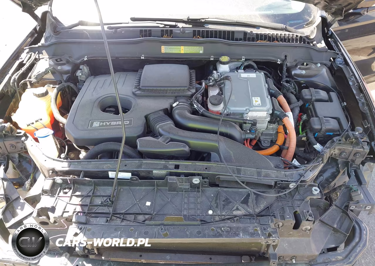 2019 Ford Fusion Hybrid Titanium VIN:3FA6P0RU7KR202936 - 10