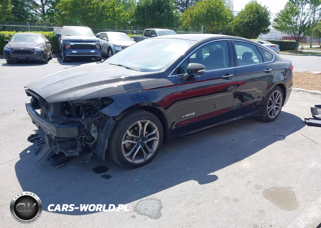 2019 Ford Fusion Hybrid Titanium VIN:3FA6P0RU7KR202936 - 2