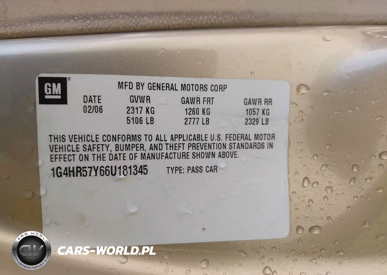 2006 Buick Lucerne Cxl VIN:1G4HR57Y66U181345 - 9