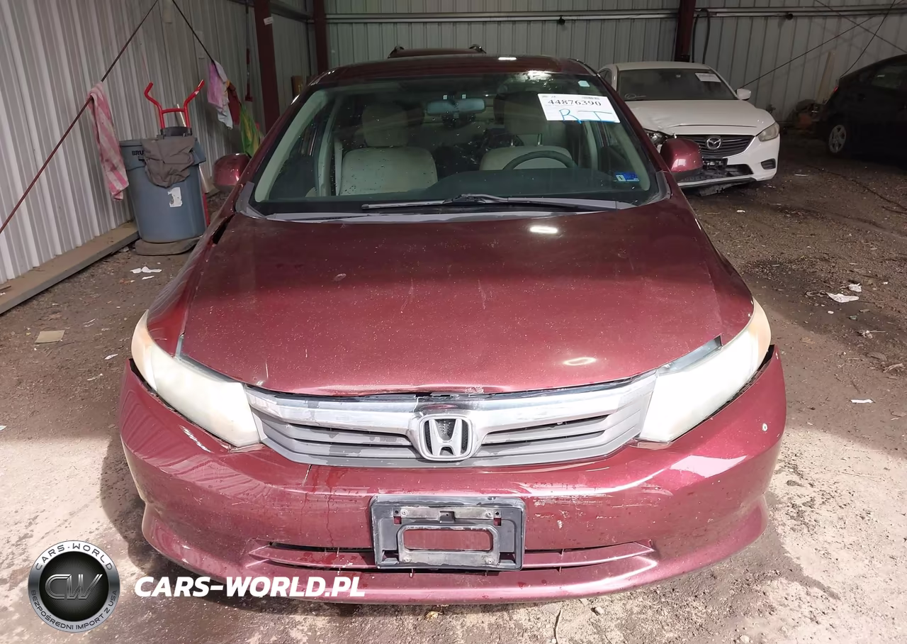 2012 Honda Civic Lx VIN:19XFB2F53CE095619 - 12