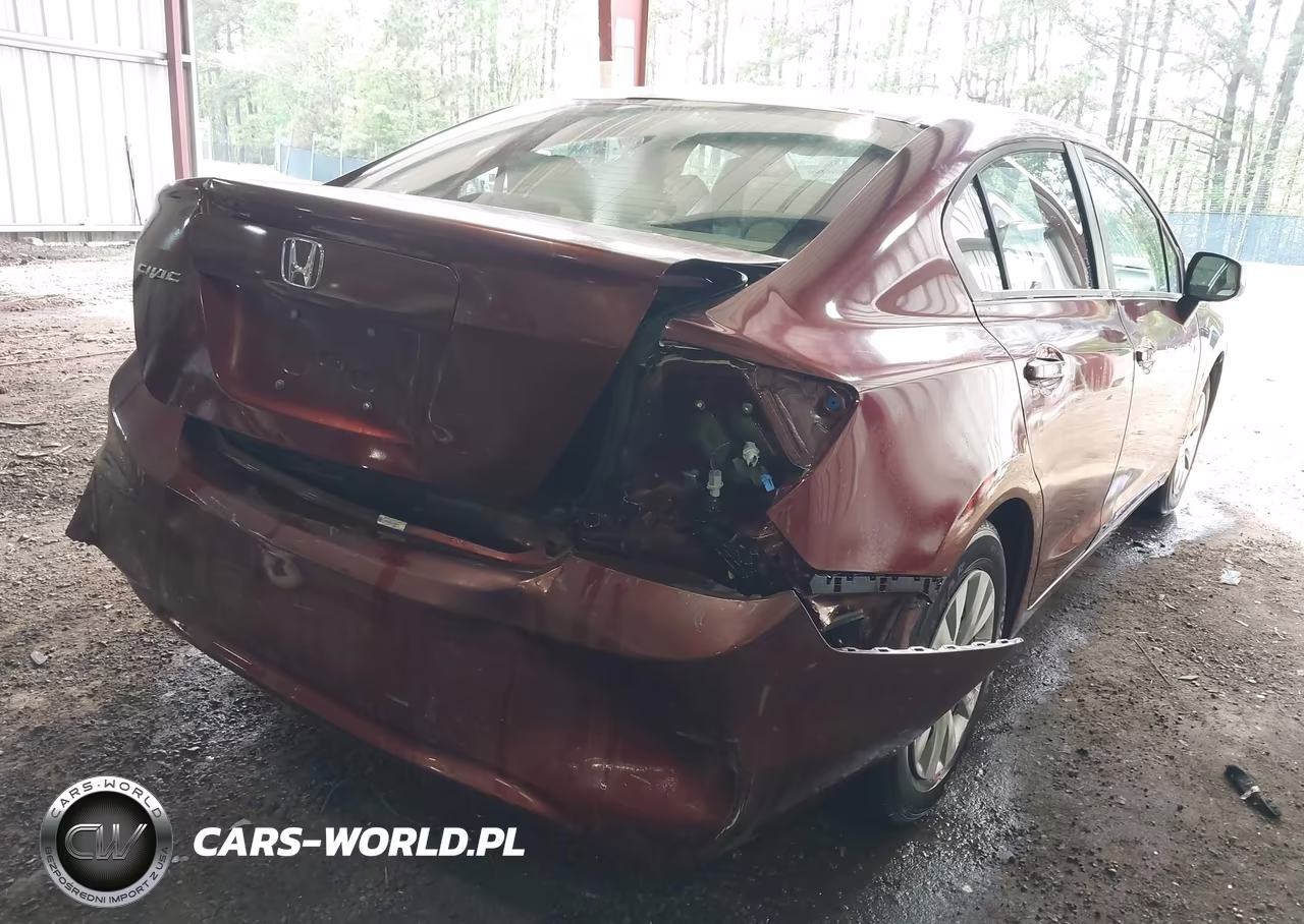 2012 Honda Civic Lx VIN:19XFB2F53CE095619 - 6