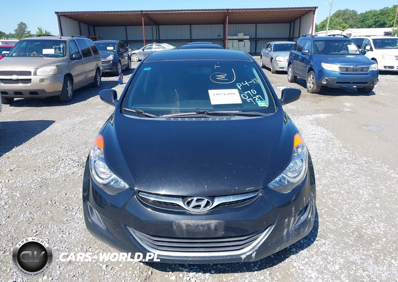 2012 Hyundai Elantra Gls VIN:5NPDH4AEXCH070737 - 12