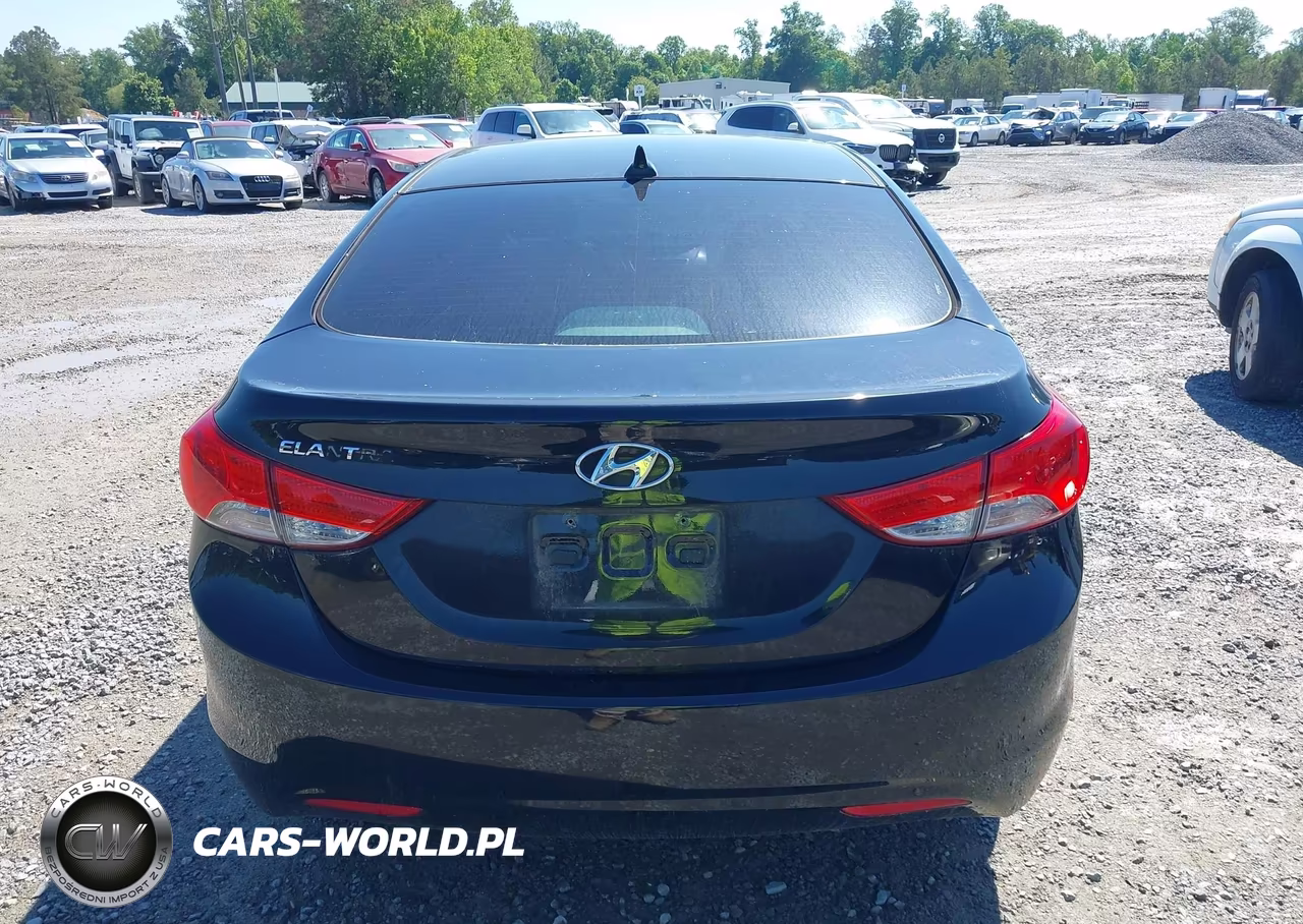 2012 Hyundai Elantra Gls VIN:5NPDH4AEXCH070737 - 16