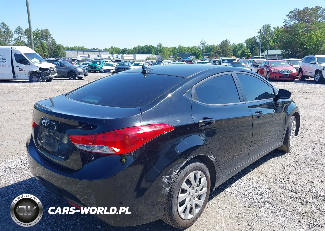 2012 Hyundai Elantra Gls VIN:5NPDH4AEXCH070737 - 6