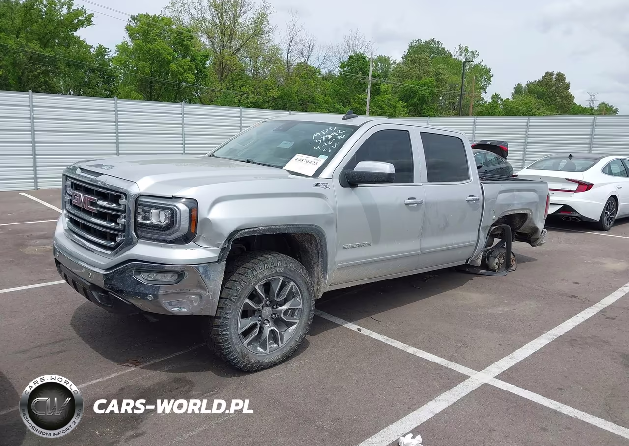 2018 GMC Sierra 1500 Slt VIN:3GTU2NEC5JG542512 - 2