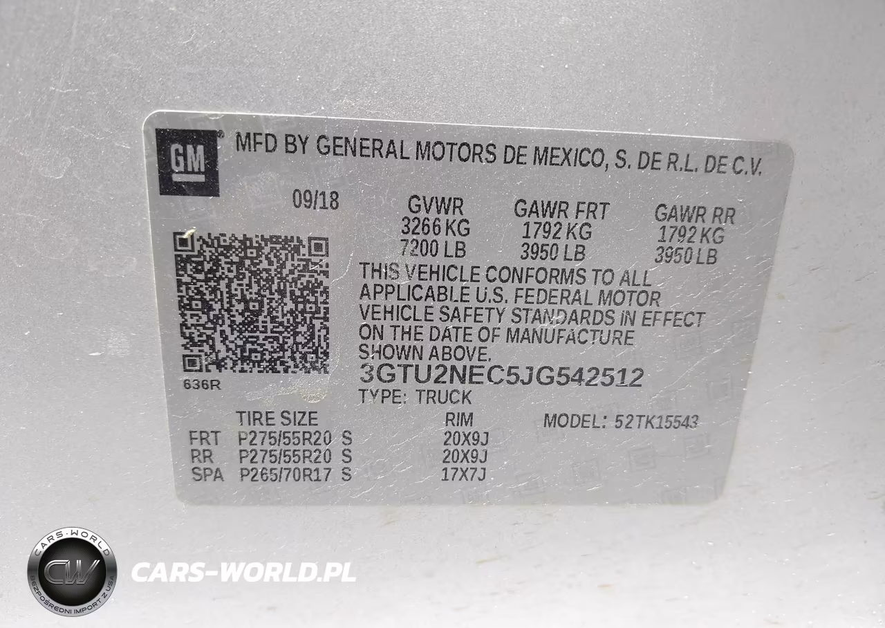 2018 GMC Sierra 1500 Slt VIN:3GTU2NEC5JG542512 - 9